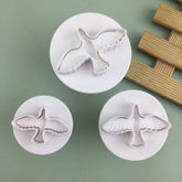 قطاعة بلاستيك حمامة 3 قطعه